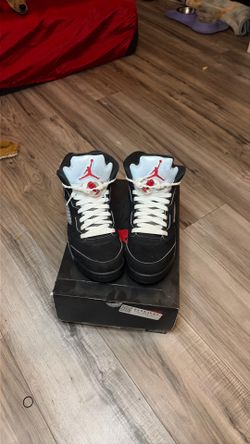 Black Metallic Reimagined Jordan 5s