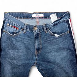 Tommy Hilfiger Classic Striped Jeans - Small