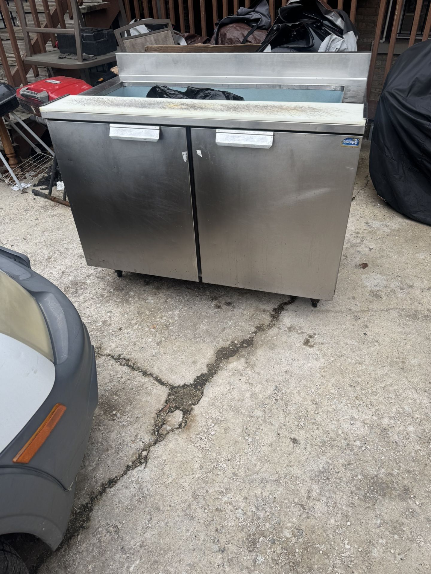 Reach In Prep Fridge