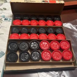 Vintage checkers