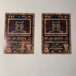 Pokemon Cards Ancient Mew Holo Rare Promo Original