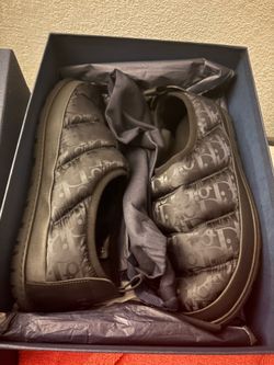 Dior oblique snow slip ons