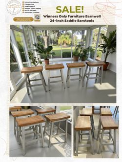 Winners Only Furniture Barnwell 24” Barstools