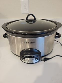 Crock-Pot Slow Cooker Stainless Steel - 5 Qt