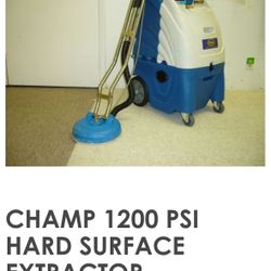 Turbo Extractor 120 Psi + Carpet Tool + Tile And Grout Tool