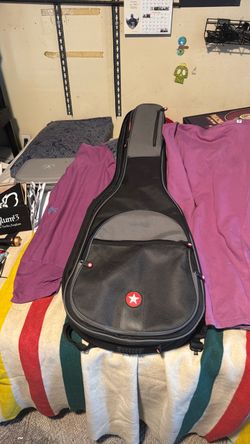 Padded Guitar Gig Bag with Backpack Straps  by Road Runner