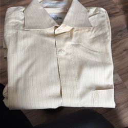 Valentino Uomo Stripped Dress Shirt