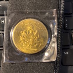 Disney Snow White 50th Anniversary  Coin Sealed