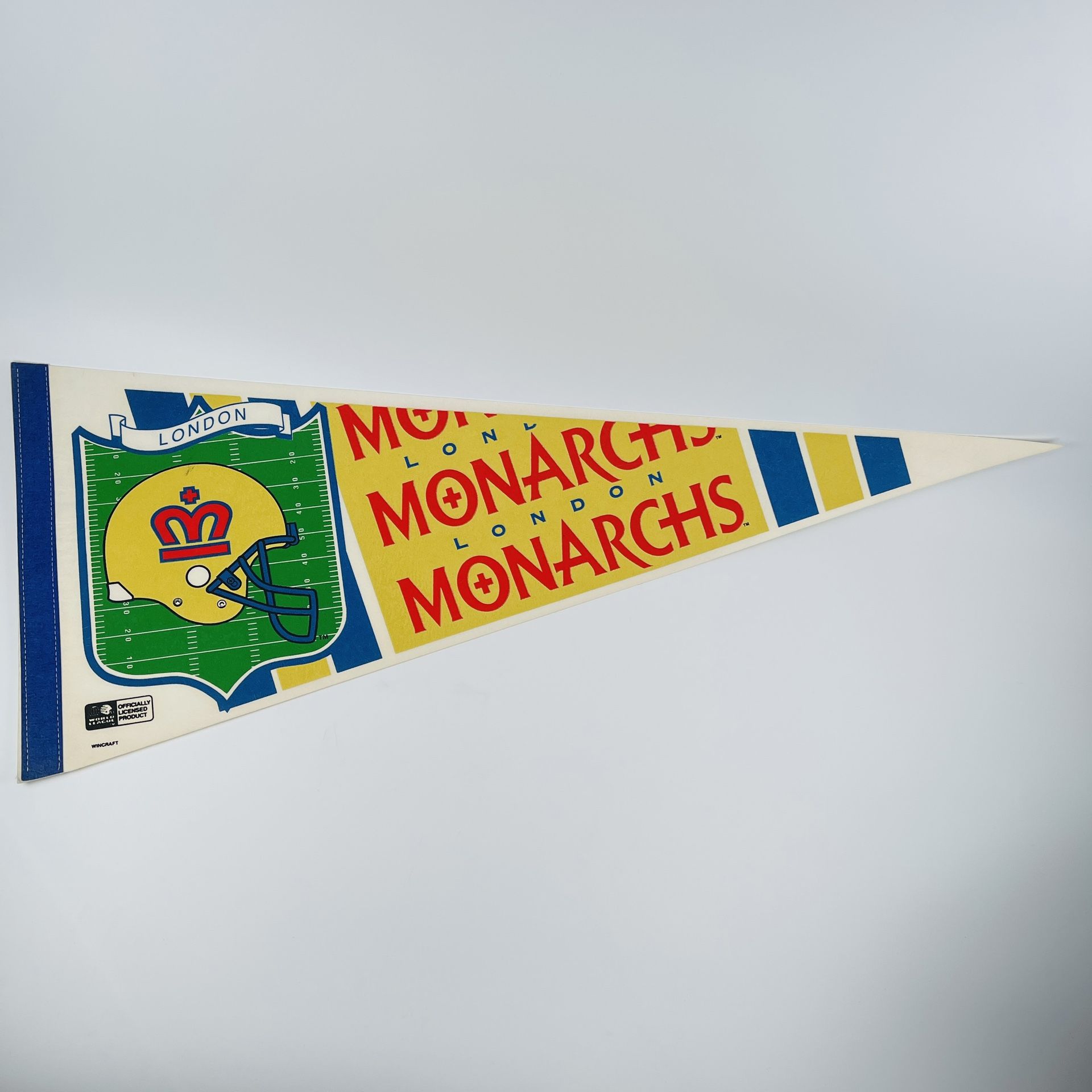 London Monarchs WLAF World League American Football Pennant