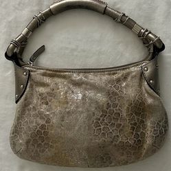 Metallic fabric bag-Donald DJ Pliner