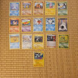 1995 And 2016 Pokemon Cards