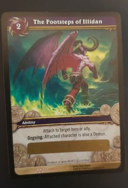 Footsteps of Illidan WOW TCG