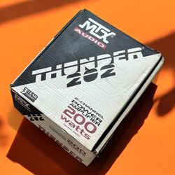 MTX THUNDER 202 CAR AMPLIFIER *CLASSIC* 200 Watts