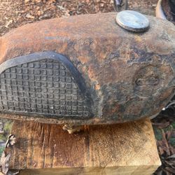 Antique Motorcycle Gas Tank