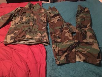 Military parka coat and pants excellent