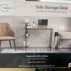 Side Storage Desk