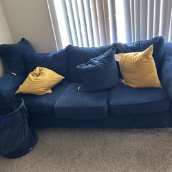 Sofa, Love Seat, Table 