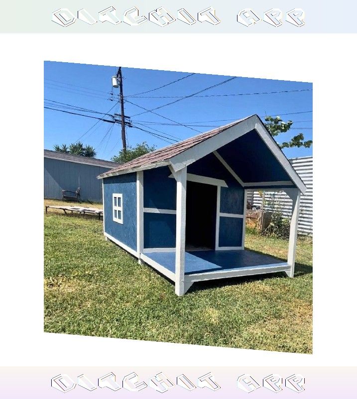 early over Dog Houses and Kennels - Comfort Combined with Durability