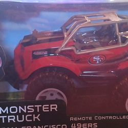 San Francisco 49ers Remote Control Monster Truck 