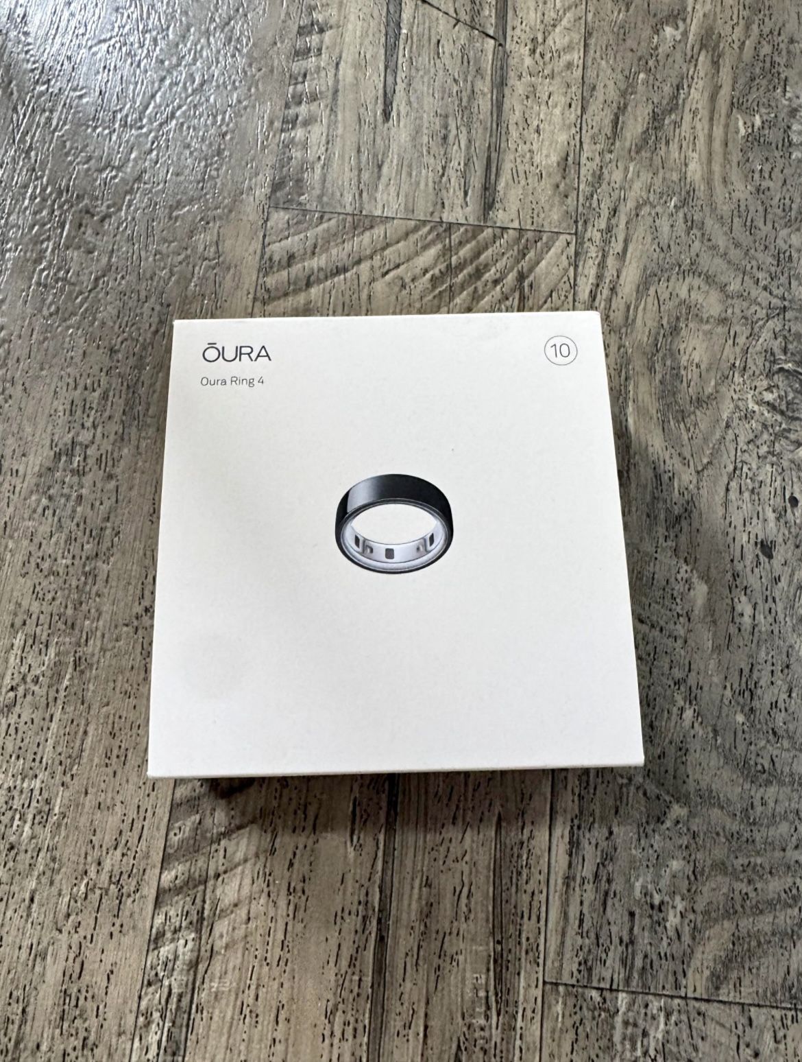 Oura Ring 4 Black - Size 10