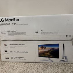 LG Monitor (27-inch 27mn60t)