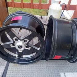 15x8 Jegs Racing Wheels Like New 5x4.50 Lugs