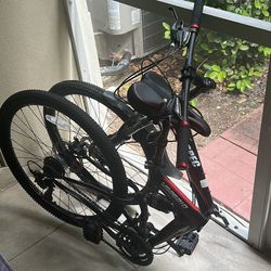 Xspec 26" 21 Speed Folding Mountain Bike Bicycle Trail Commuter for Adults