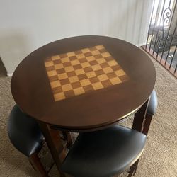 Chess/Checkers Table