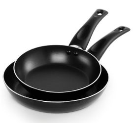 2pc Aluminum Non Stick Pan Set