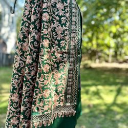 Beautiful Hand Embroidered Shawl/wrap