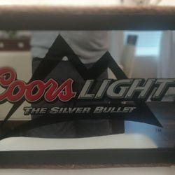 Coors Light Framed Mirror 