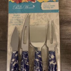 Pioneer Woman Cheese Knife Serving Set 
