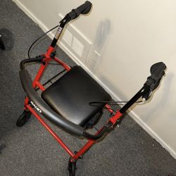 Foldable Walker With Seat