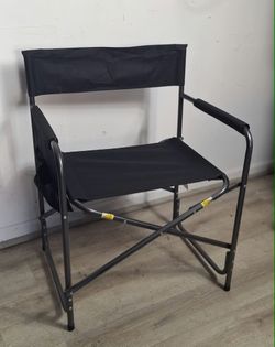 Black Folding Director's Chair