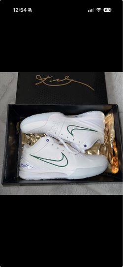 Kobe 4 low size 10.5 Draft Day NEW SNKRS