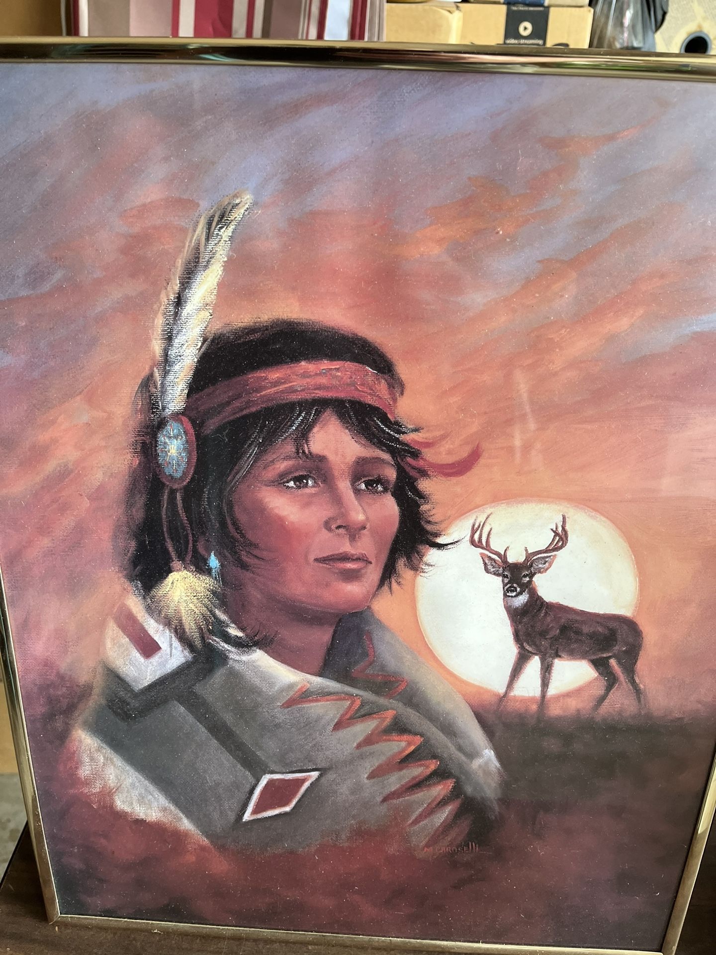 M. Caroselli Painting