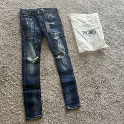 Tulones Men’s Skinny Jeans Size 30x30 NWT 