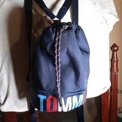 Tommy Hilfiger Drawstring Carrying Bag With BackStraps