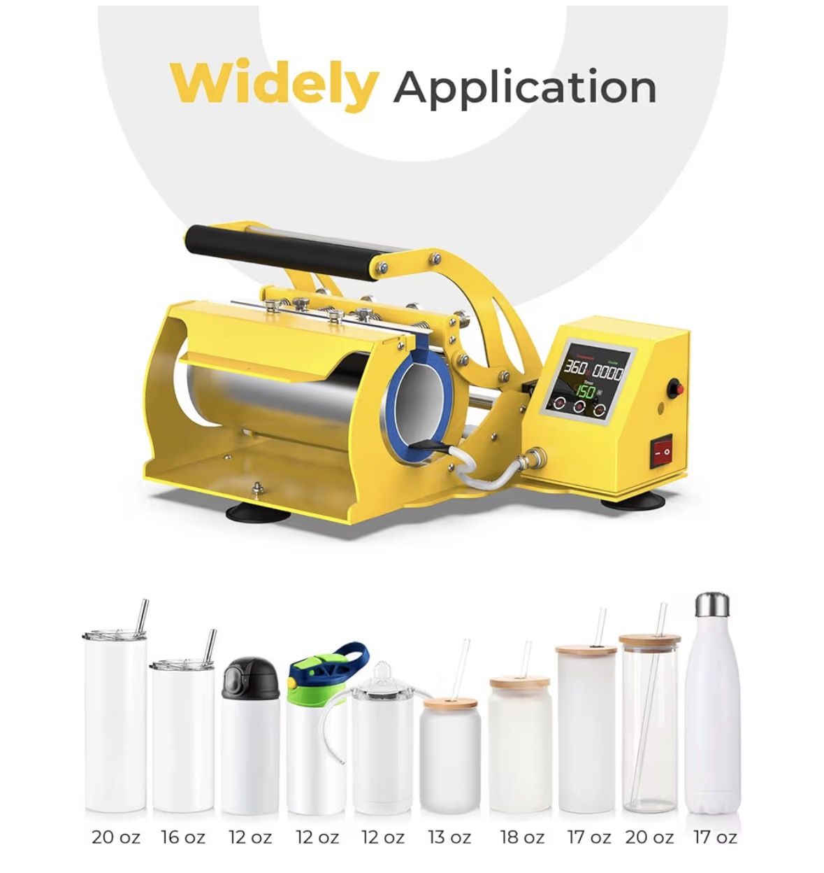 Tumbler Heat Press