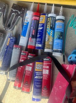 adhesives, etc