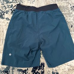 Lululemon blue shorts