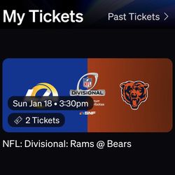 Rams Vs Bears Cosm Dome Tickets