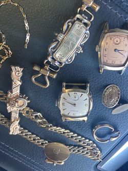 Jewelry and vintage watches  gold filled over 150 grams