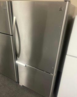 Kenmore Stainless Steel Bottom Freezer Fridge