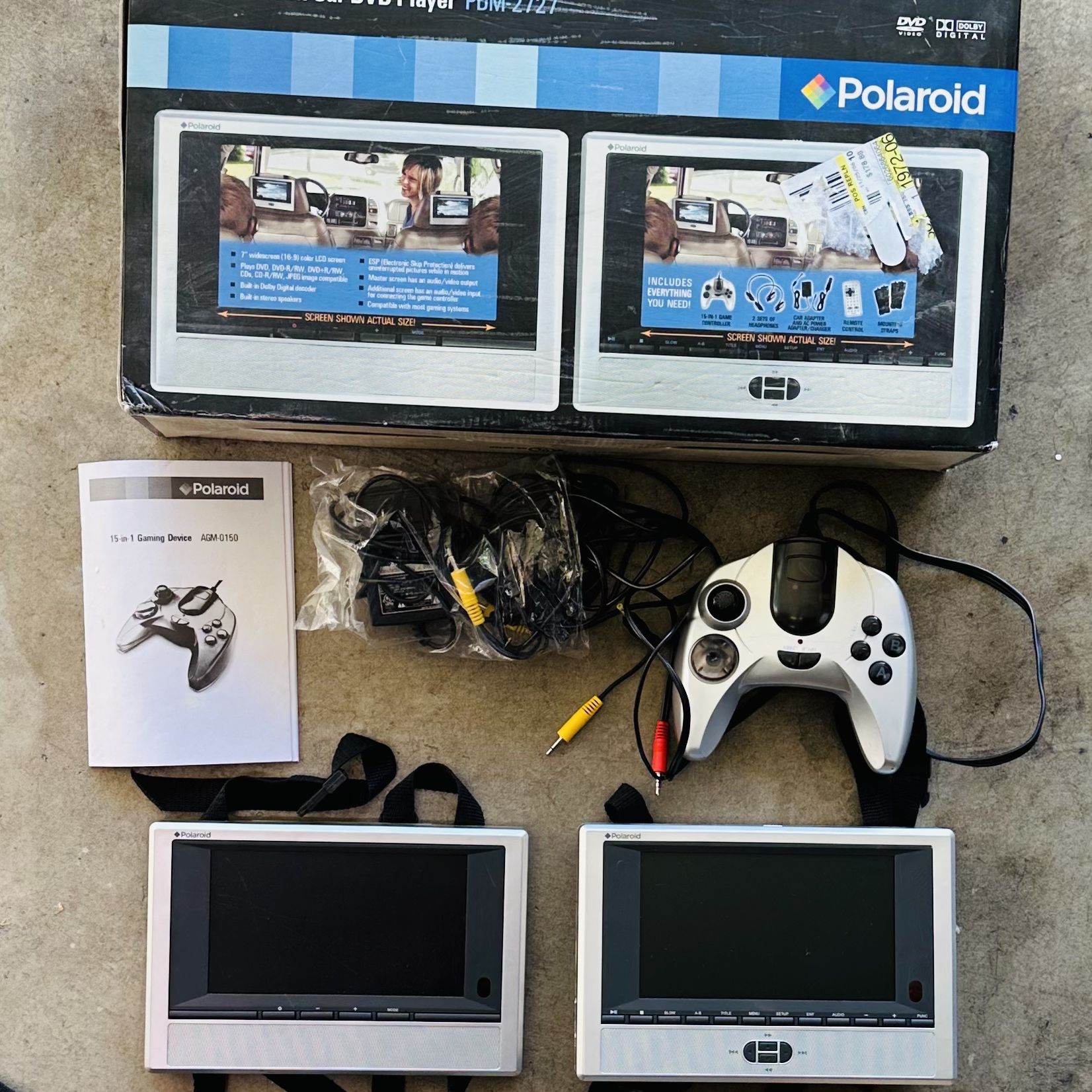 Polaroid PDM-2727 Two Screen 7