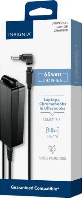 Insignia Universal Laptop Charger 65W