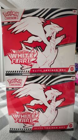 White flare ETB Sealed, Mint