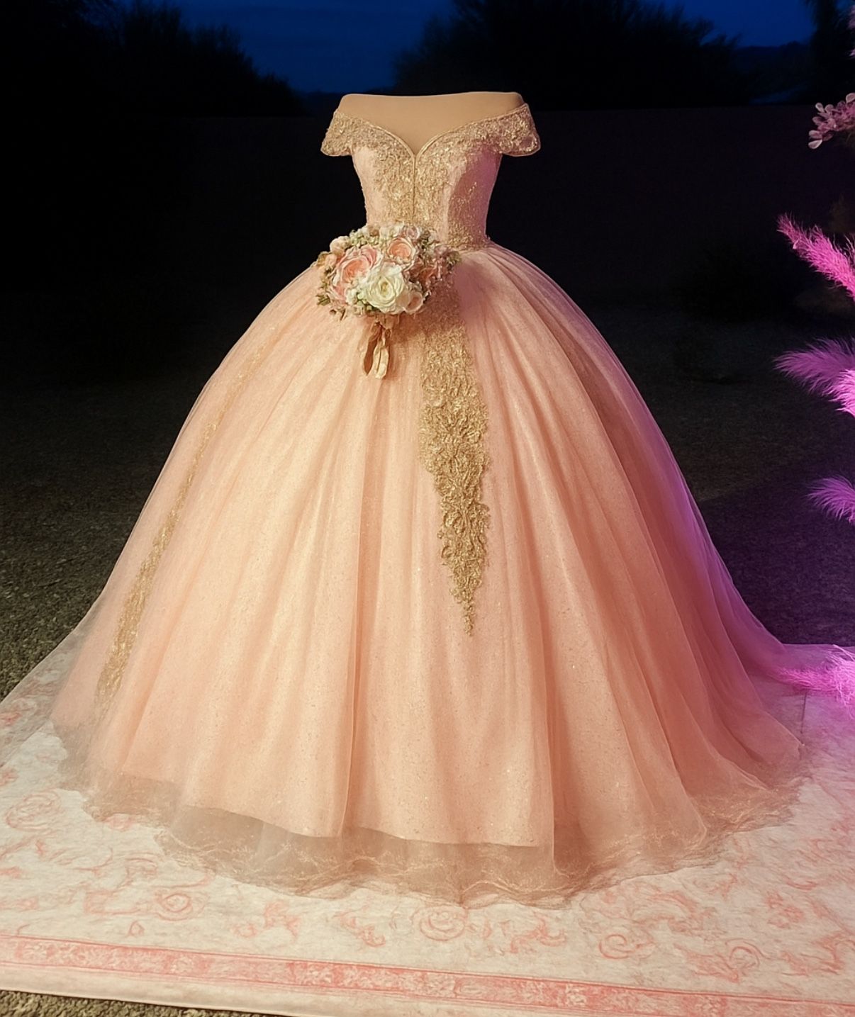 Quinceañera Dress And Party Decor