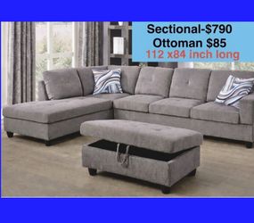 🌼FREE DELIVERY🌼Brand New Sectional Sofa Couch