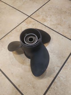 I/O boat propeller, aluminum